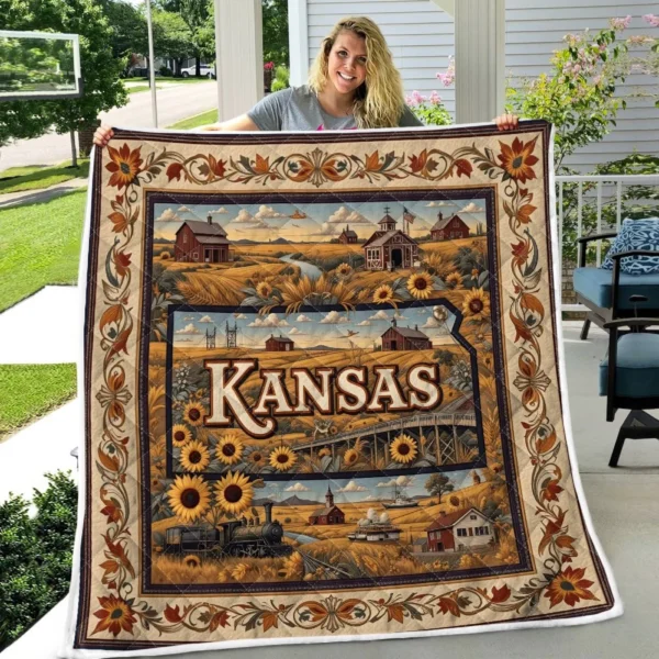 Kansas Premium Quilt