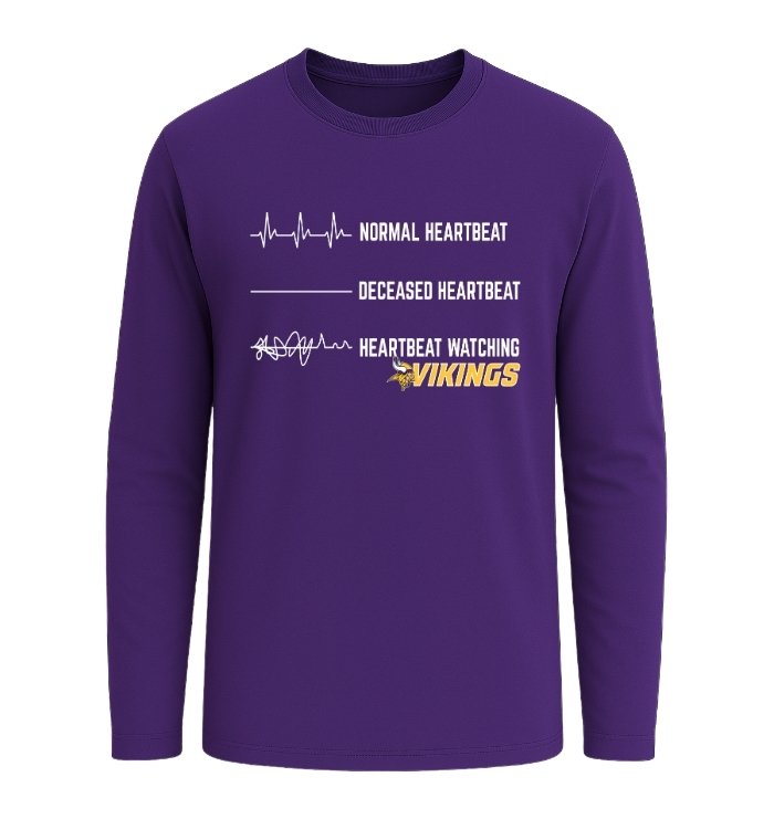Heartbeat watching Minnesota Vikings - Image 3