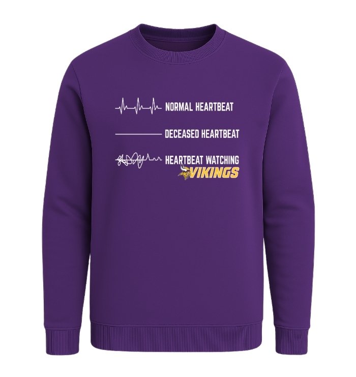 Heartbeat watching Minnesota Vikings - Image 4