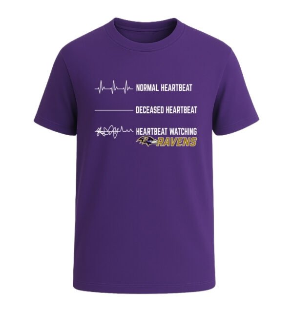 Heartbeat watching Baltimore Ravens