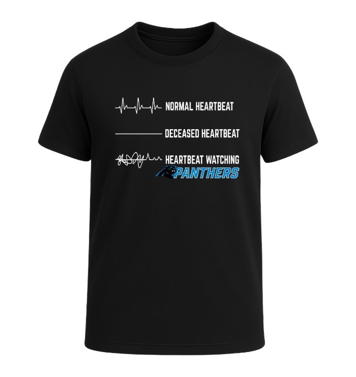 Heartbeat watching Carolina Panthers
