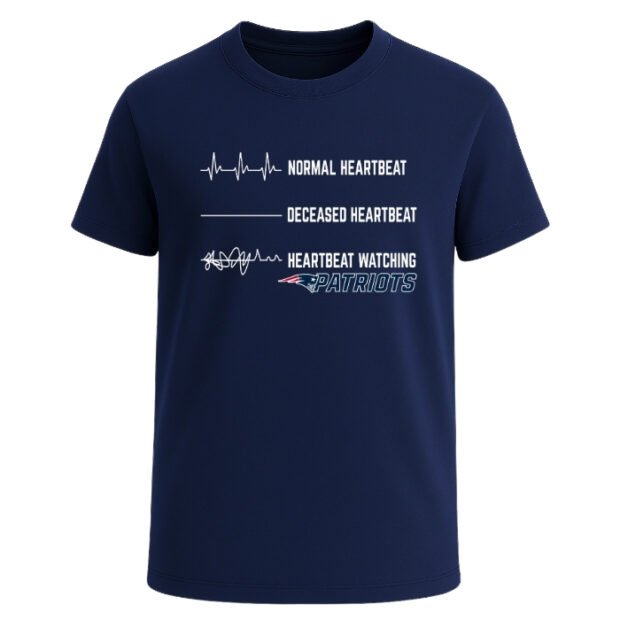 Heartbeat watching New England Patriots
