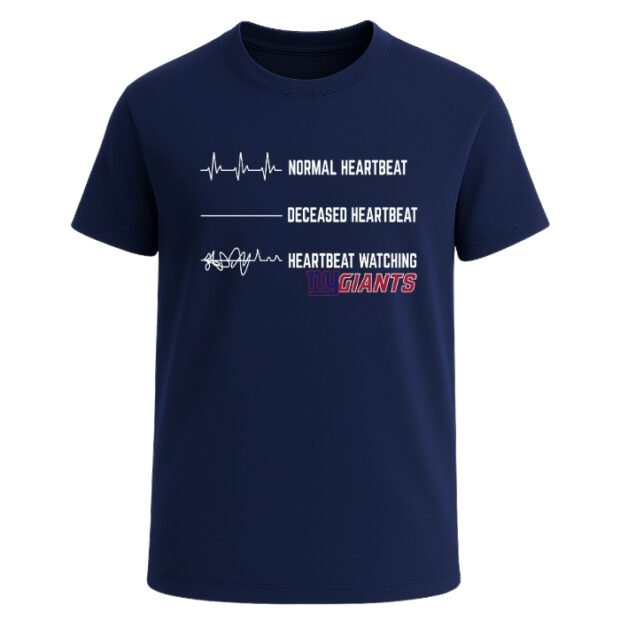 Heartbeat watching New York Giants