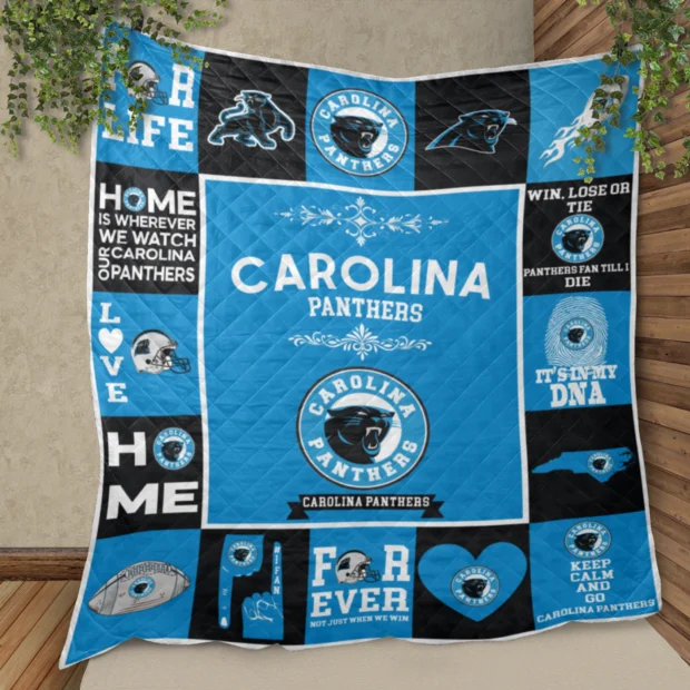Carolina Panthers Pride Quilt Blanket
