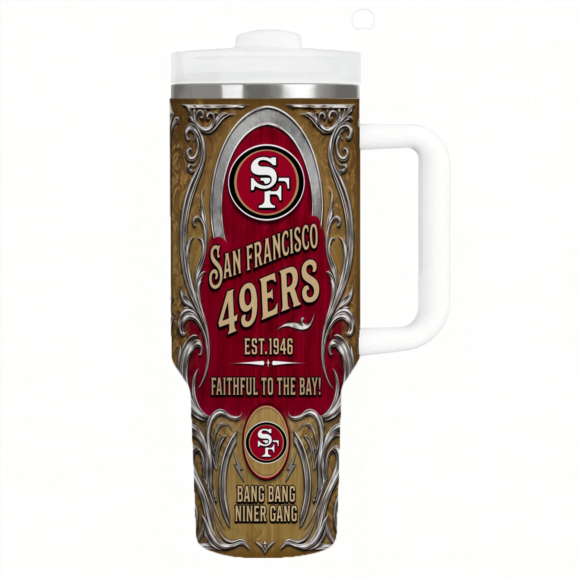 San Francisco 49ers Edition Tumbler Cup - Image 3