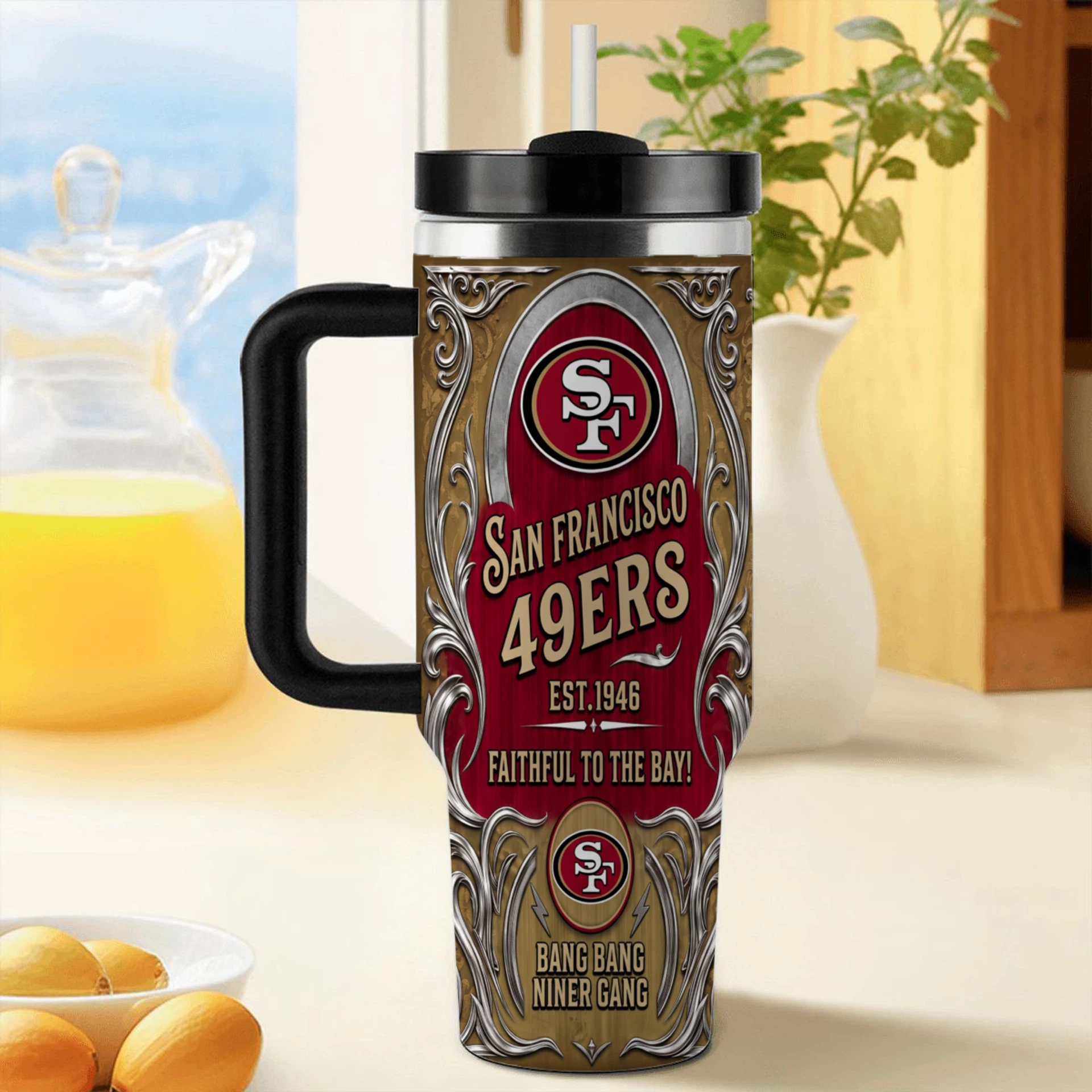 San Francisco 49ers Edition Tumbler Cup - Image 4