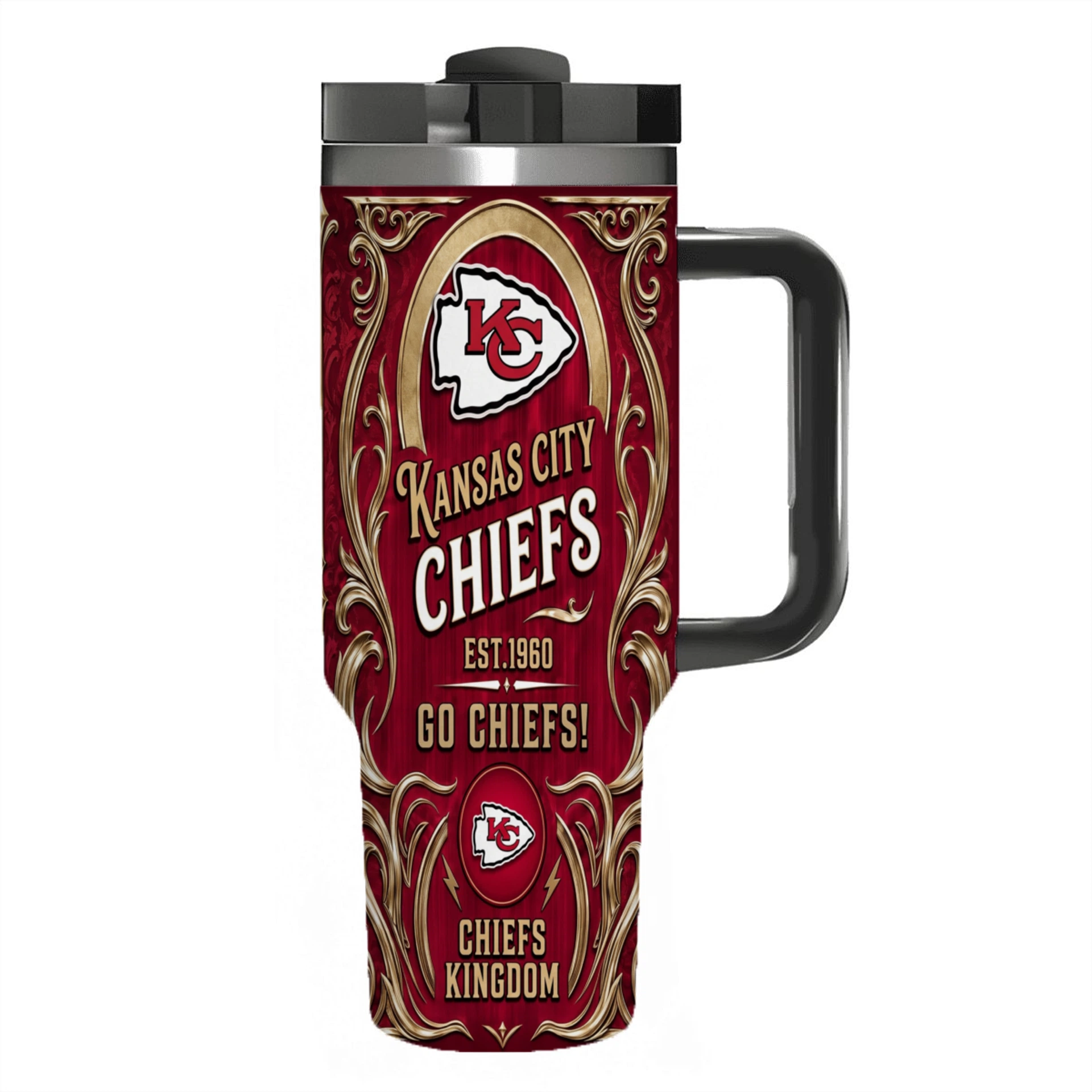 Kansas City Chiefs Edition Tumbler Cup - Image 2