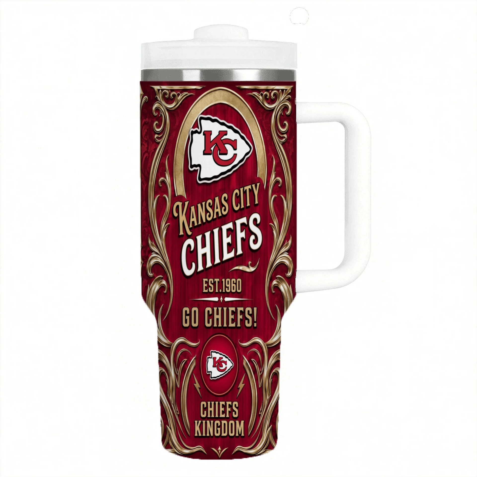 Kansas City Chiefs Edition Tumbler Cup - Image 3