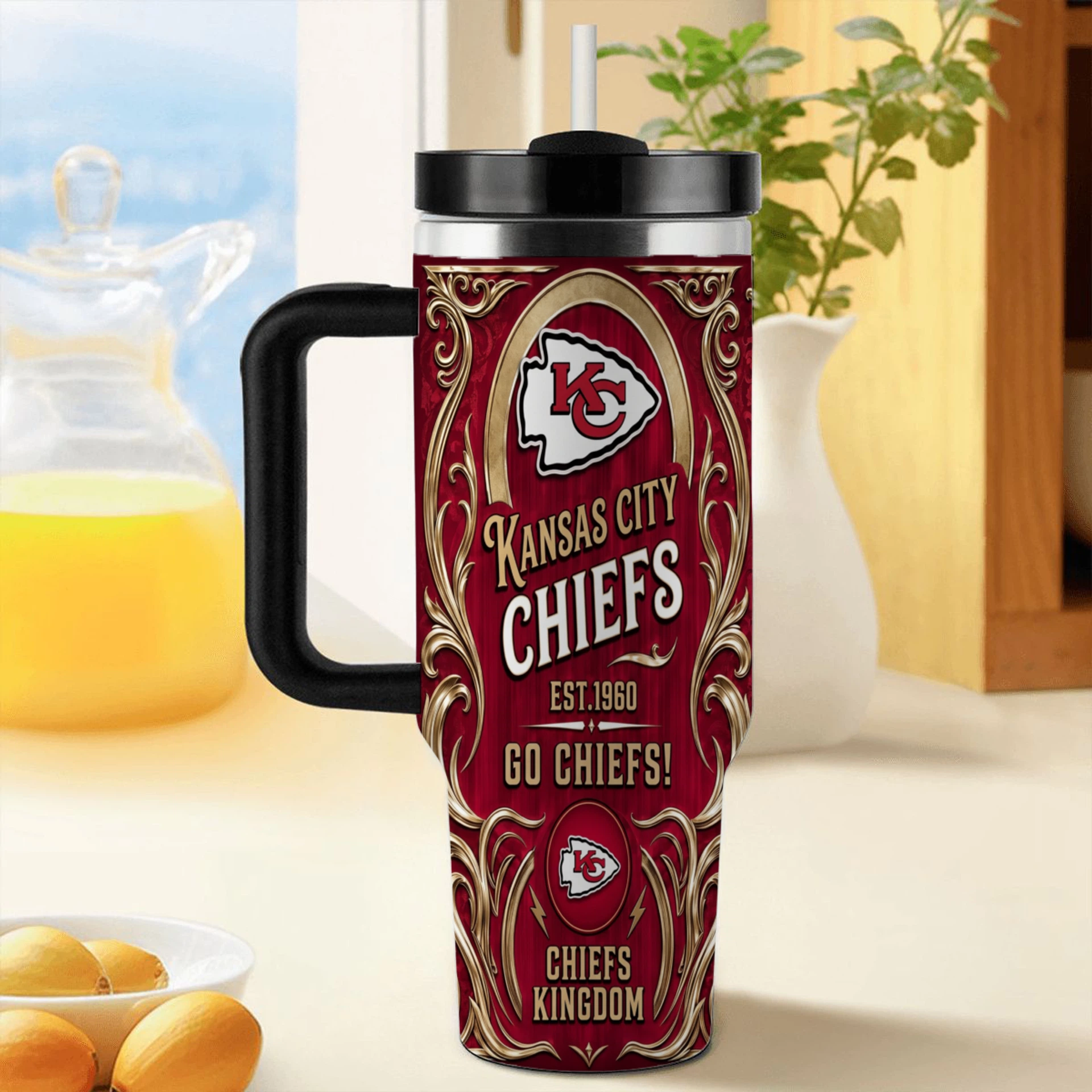 Kansas City Chiefs Edition Tumbler Cup - Image 4