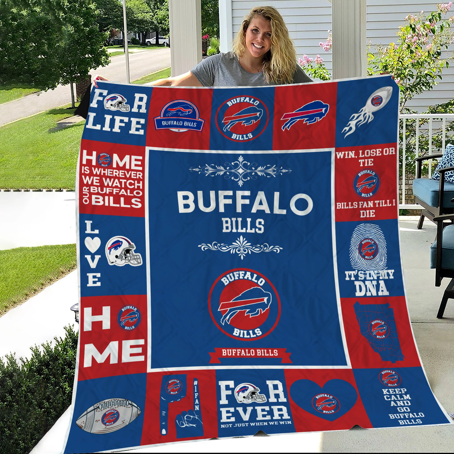 Buffalo Bills Pride Quilt Blanket